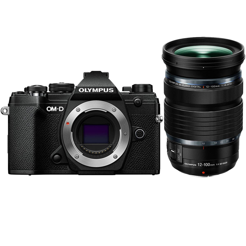 Olympus OM-D E-M5 Mark III w/ 12-100mm Lens Black