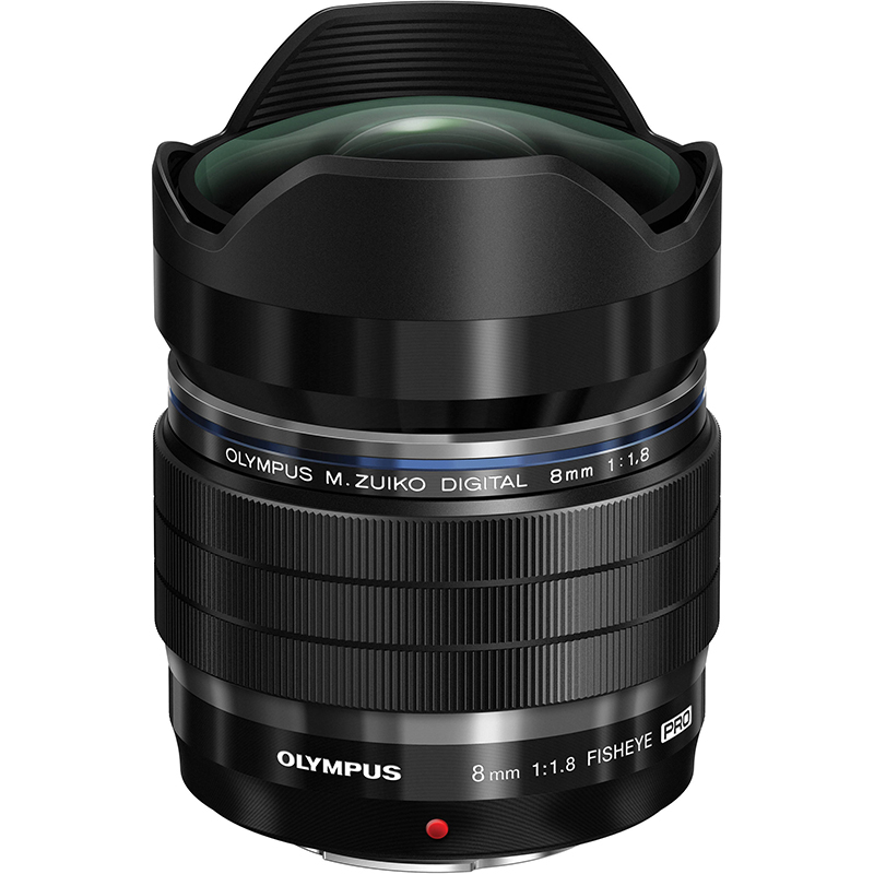 Olympus M. Zuiko Digital ED 8mm f1.8 Fisheye PRO Lens