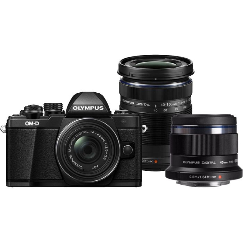 OM-D オリンパス OLYMPUS E-M10 MarkIII ブラック ダブルレンズ