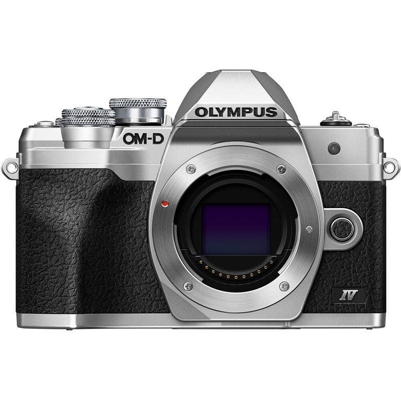 Olympus OM-D E-M10 Mark IV Body Only - Silver