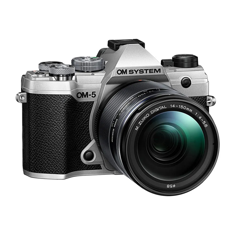 OM System OM-5 Silver Body w/ 14-150mm Lens Compact System Camera