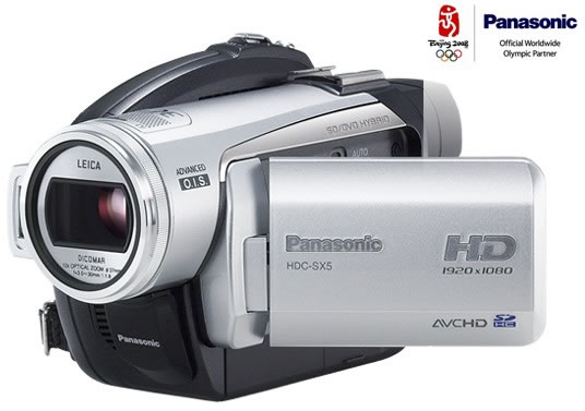 Panasonic HDC-SX5 Full HD Hybrid SD/DVD Camcorder