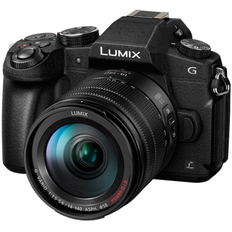 Panasonic Lumix G85 Mirrorless Camera with 14-140mm Lens - Black