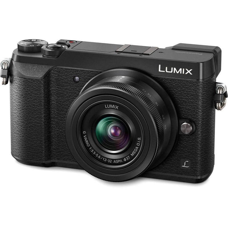 Panasonic Lumix DMC-GX85 Compact System Camera with 12-32mm Lens (Black)