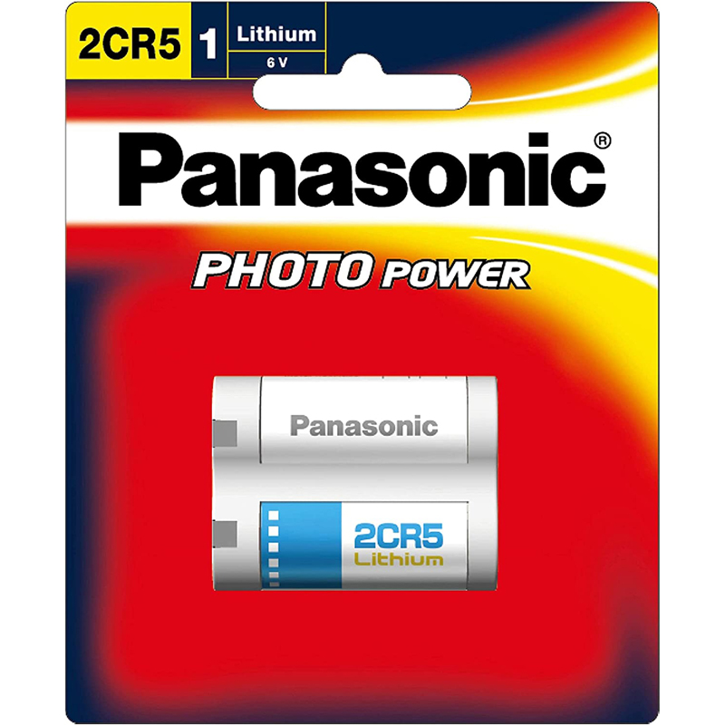 Panasonic 2CR5 6V Lithium Battery