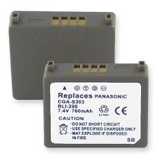 Master Instruments Panasonic CGA-S303 and CGA-S303/1B Rechargeable Video Camera Battery