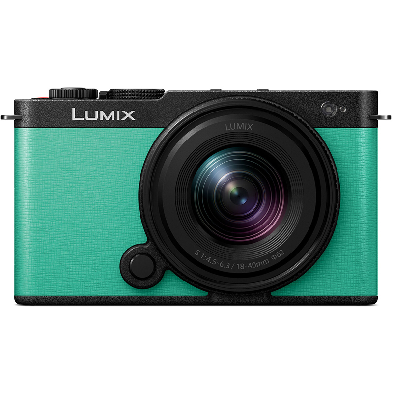 Panasonic Lumix S9 w/ 18-40mm f/4.5-6.3 Lens Kit - Mint Green Compact System Camera