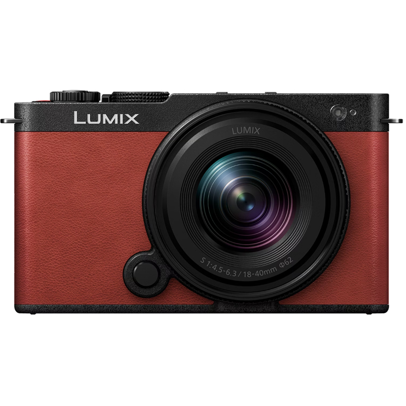 Panasonic Lumix S9 w/ 18-40mm f/4.5-6.3 Lens Kit - Red Compact System Camera