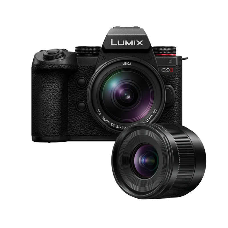 Panasonic Lumix G9 Mark II w/ Leica 12-35mm f/2.8 Lens CS Camera BONUS Leica 9mm Lens