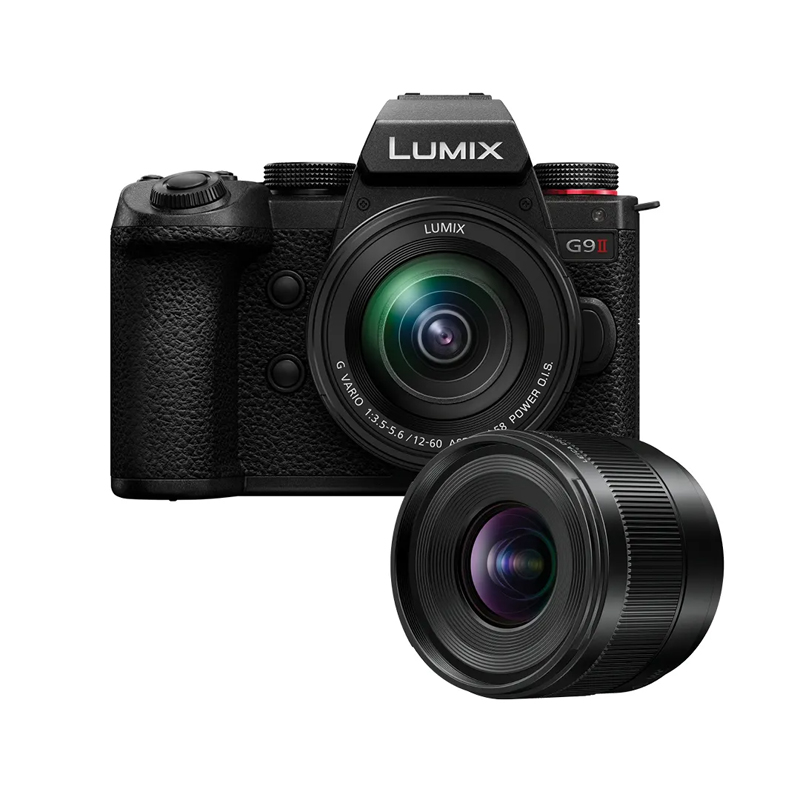 Panasonic Lumix G9 Mark II w/ Lumix G 12-60mm f/3.5-5.6 Lens CS Camera BONUS 9mm Leica Lens