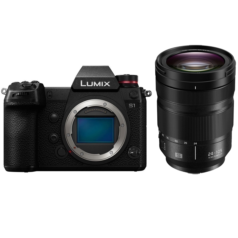 Panasonic Lumix S1 with Lumix S 24-105mm F/4 Macro OIS Lens