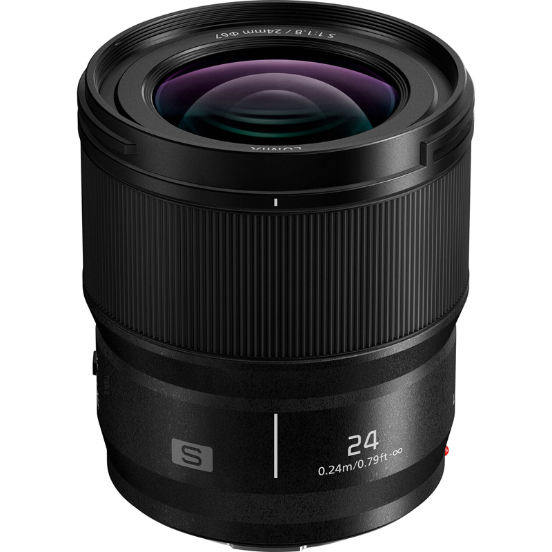 Panasonic Lumix S 24mm f/1.8 Weather Sealed Prime Lens