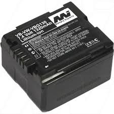 Master Instruments Panasonic VW-VBG130 and VW-VBG130-K Rechargeable Video Camera Battery