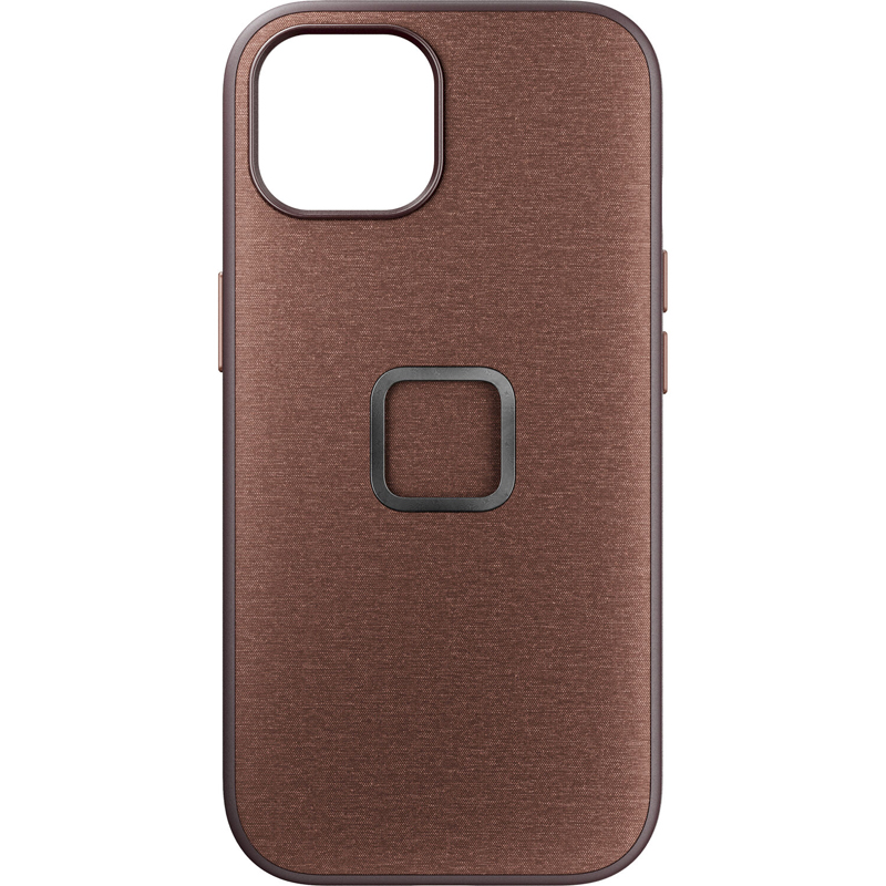 Peak Design Mobile - Everyday Fabric Case - iPhone 15 - Redwood