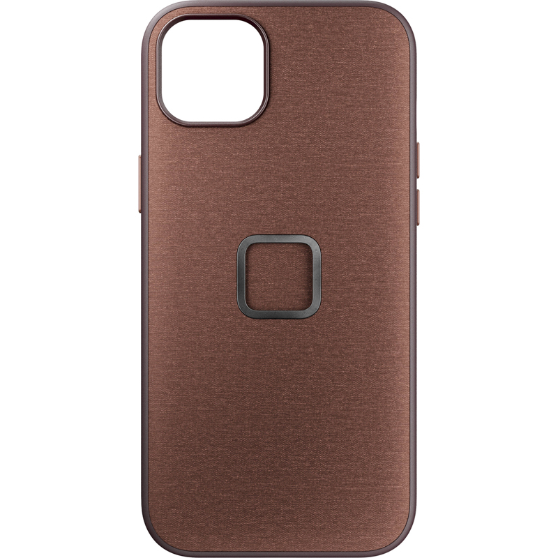 Peak Design Mobile - Everyday Fabric Case - iPhone 15 Plus - Redwood