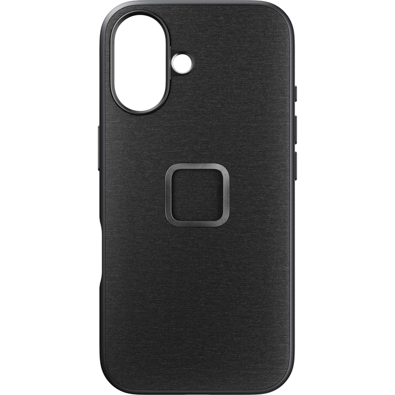 Peak Design Mobile Everyday Fabric Case iPhone 16 Standard - Charcoal