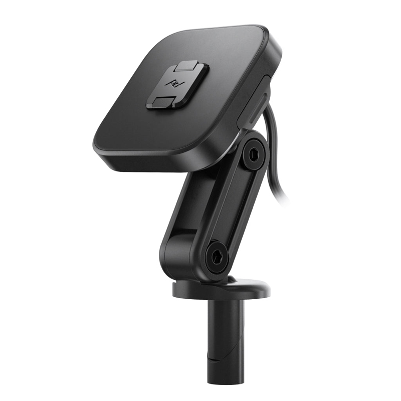 Peak Design Mobile Motorcycle Mount Stem Mount: Charging Black