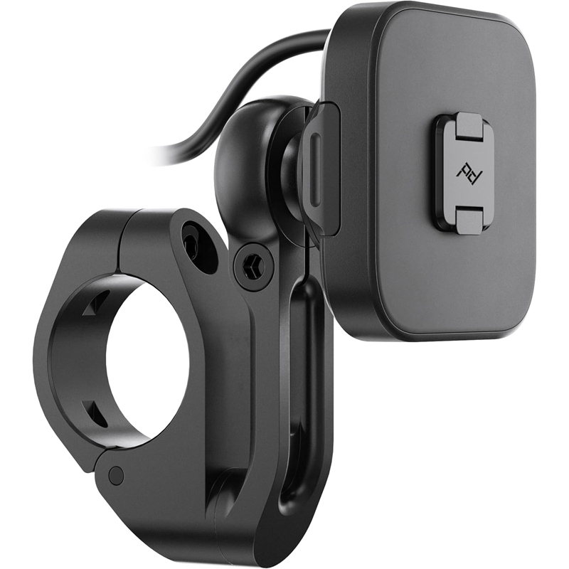 Peak Design Mobile Motorcycle Mount Bar Mount v2: Charging Black