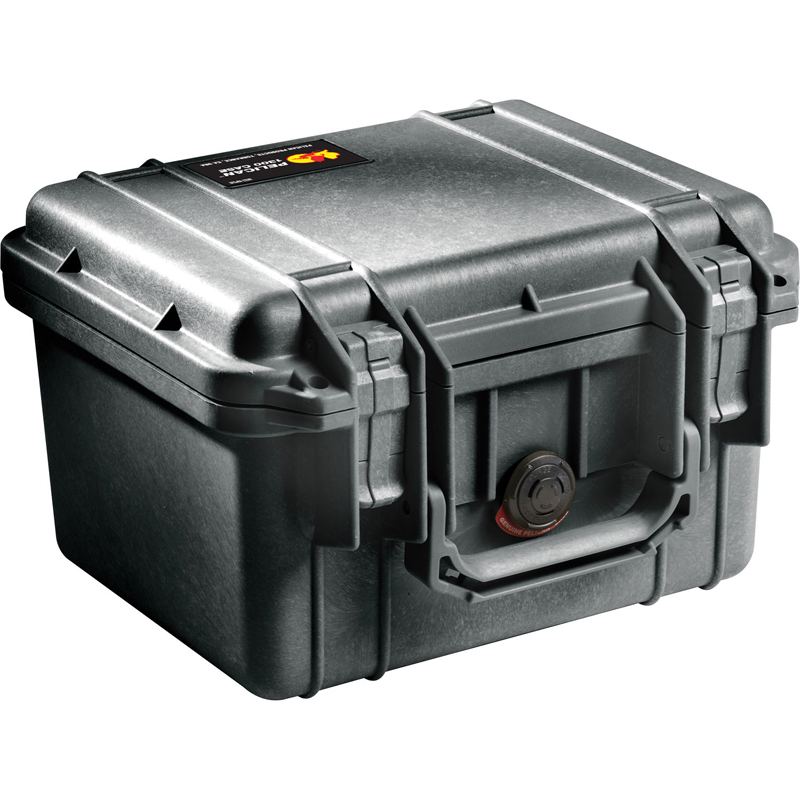 Pelican Case 1300 Black with Foam Inserts