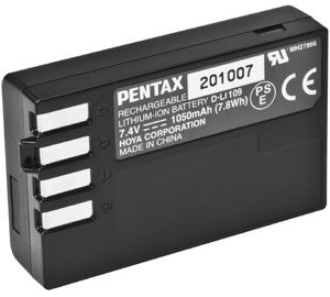 Pentax D-LI109 Li-ion Rechargeable Battery