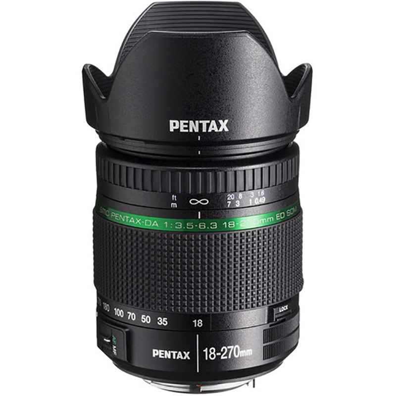 Pentax DA 18-270mm ED SDM F3.5-6.3 Lens