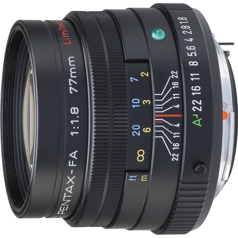 Pentax SMC FA 77mm F1.8 Limited Lens