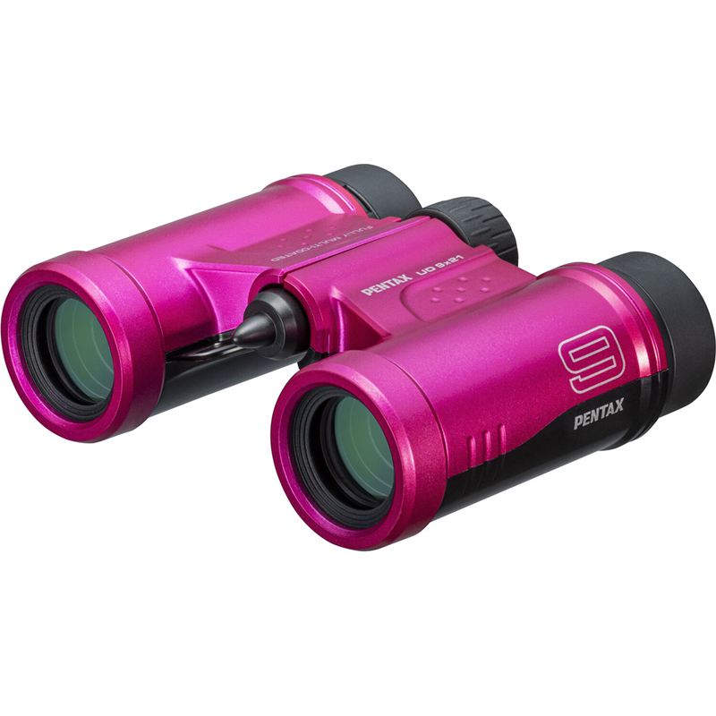 Pentax UD 9x21 Binoculars - Pink
