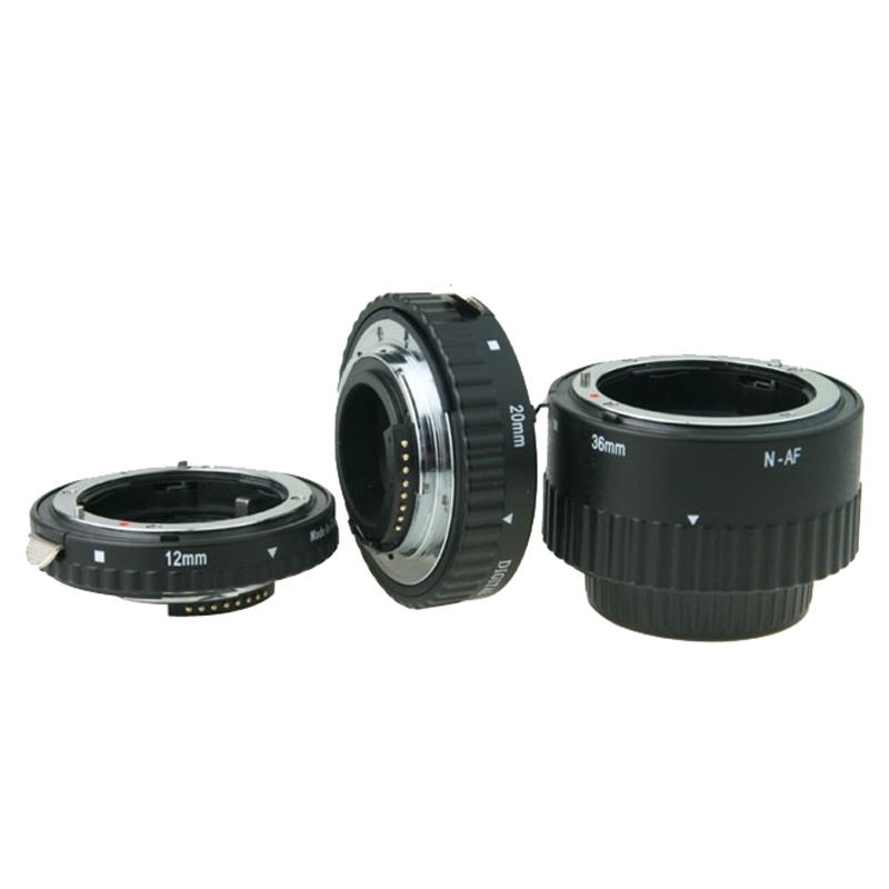 Phottix 3 Ring AF Macro Extension Tube for Nikon