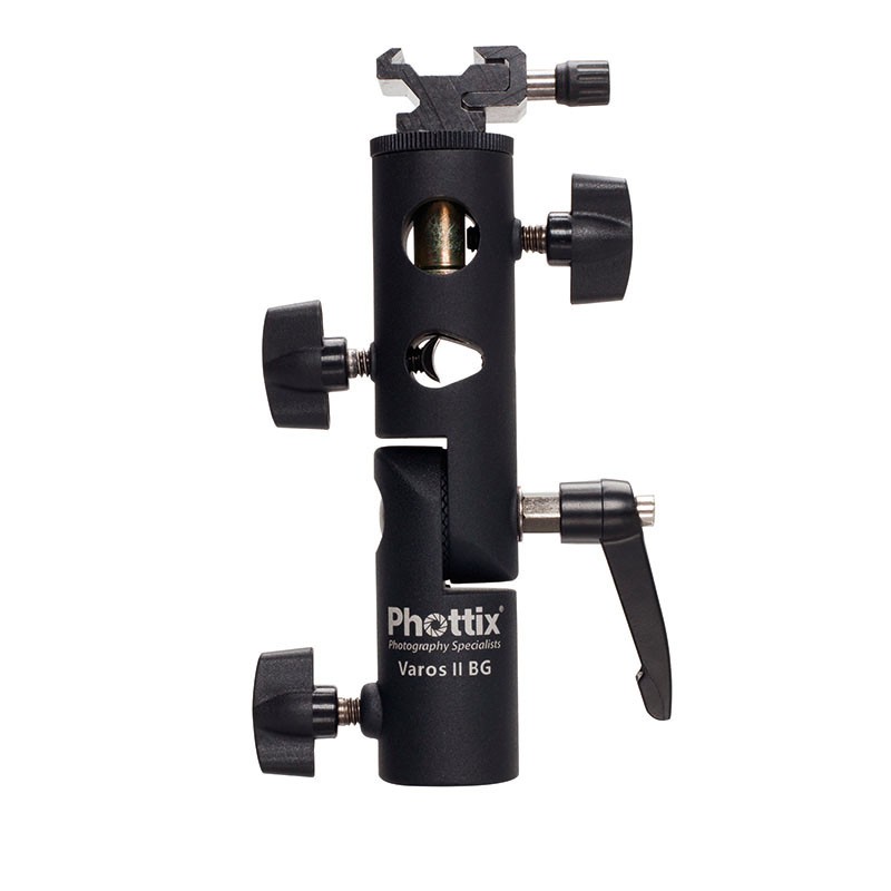 Phottix Varos II BG Multi-Function Flash Shoe and Umbrella Holder