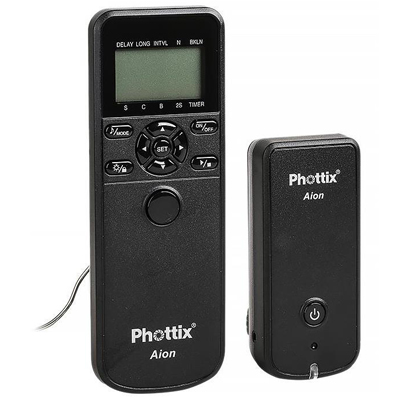 Phottix Aion Wireless Timer Shutter Remote for Canon, Nikon and Sony
