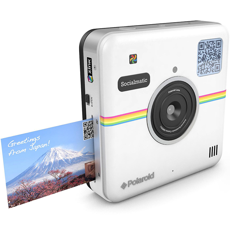 Polaroid Socialmatic Digital Instant Camera (White)