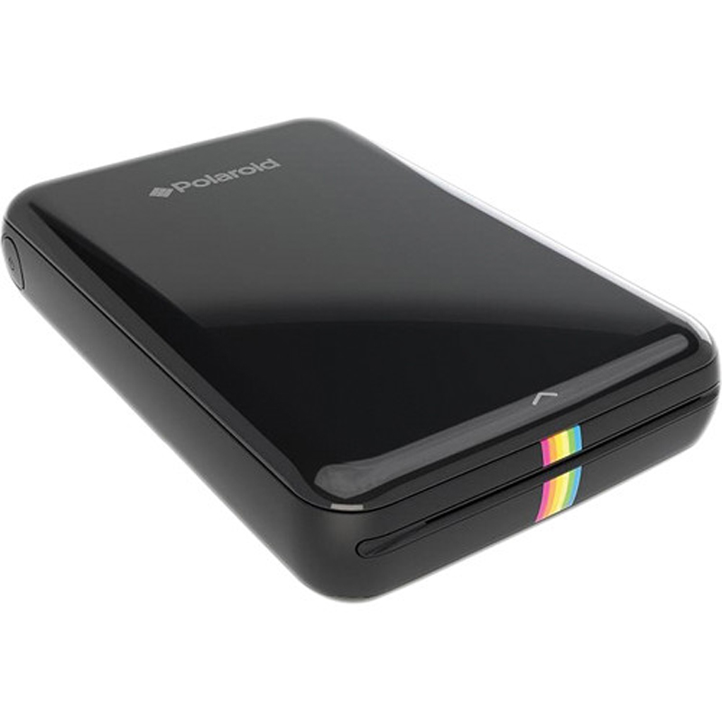 Polaroid ZIP Mobile Printer with ZINK Zero Ink Printing Technology (Black)