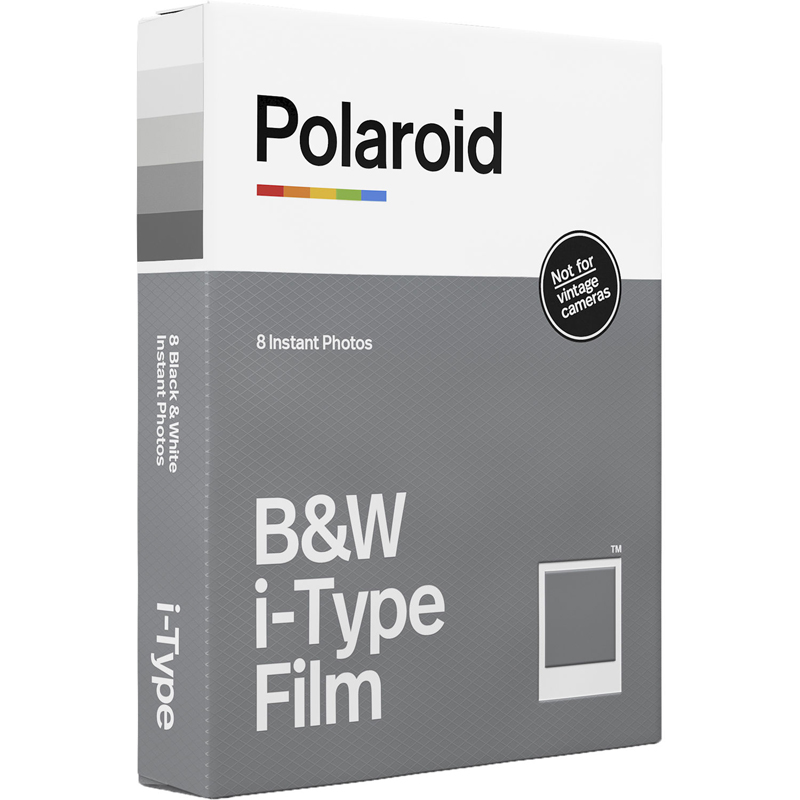 Polaroid i-Type Black & White - Instant Film (8 Exposures)