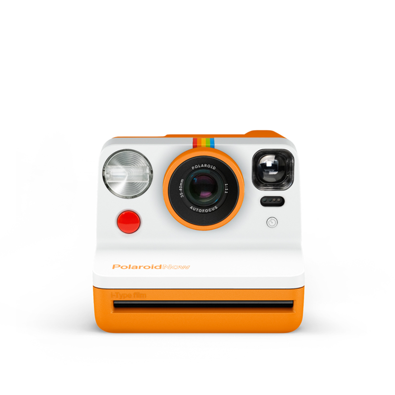 Polaroid Now - Orange i-Type Instant Camera