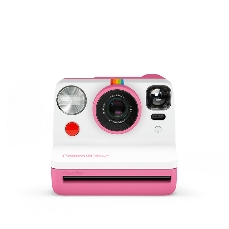 Polaroid Now - Pink i-Type Instant Camera