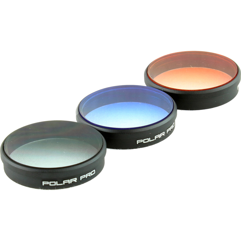 PolarPro DJI Phantom 3 Colour Filter 3 Pack