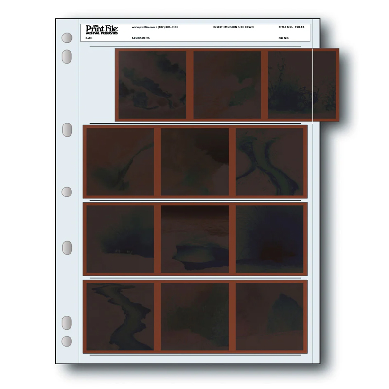 Print File 120-4B (100) 4 - 120 Strips - Total 12 Frames Pack of 100
