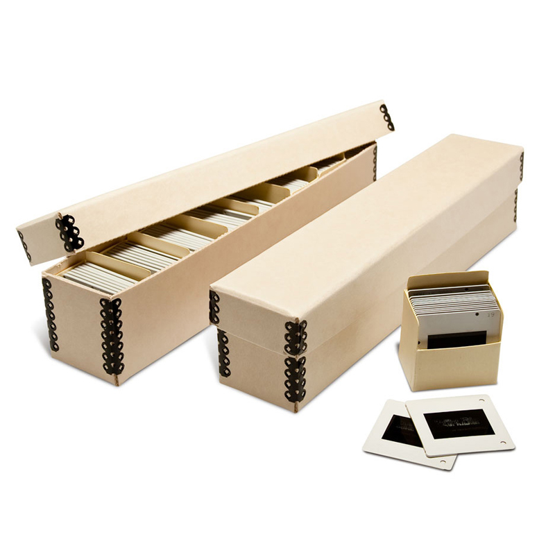 Print File SB1122 Tan Slide Box with 8 Slide Bins 11-3/8x2x2-3/8 Pack of 1