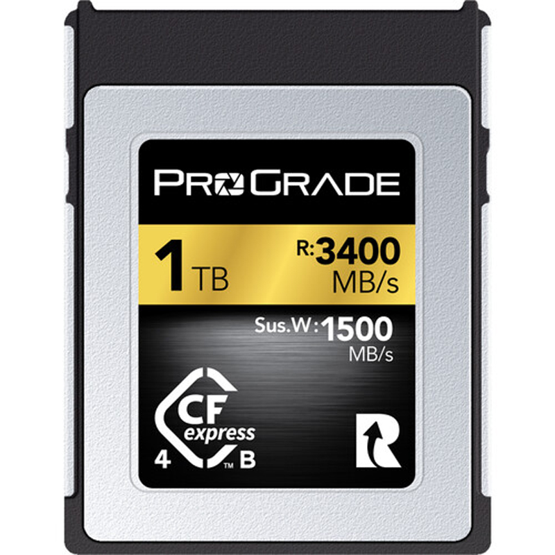 ProGrade Digital 1TB CFexpress 4.0 Memory Card Type B (Gold)