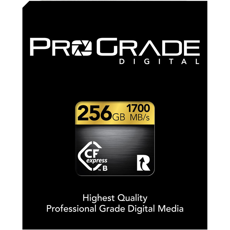 ProGrade Digital 256GB CFexpress 2.0 Memory Card Type B ProGrade Digital 256GB CFexpress 2.0 Memory Card Type B