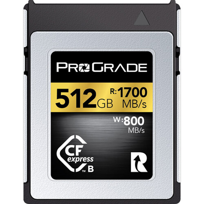 ProGrade Digital 512GB CFexpress 2.0 Memory Card Type B (Gold)