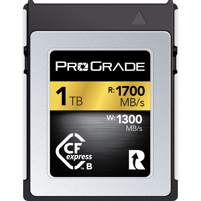 ProGrade Digital 1TB CFexpress 2.0 Memory Card Type B (Gold)