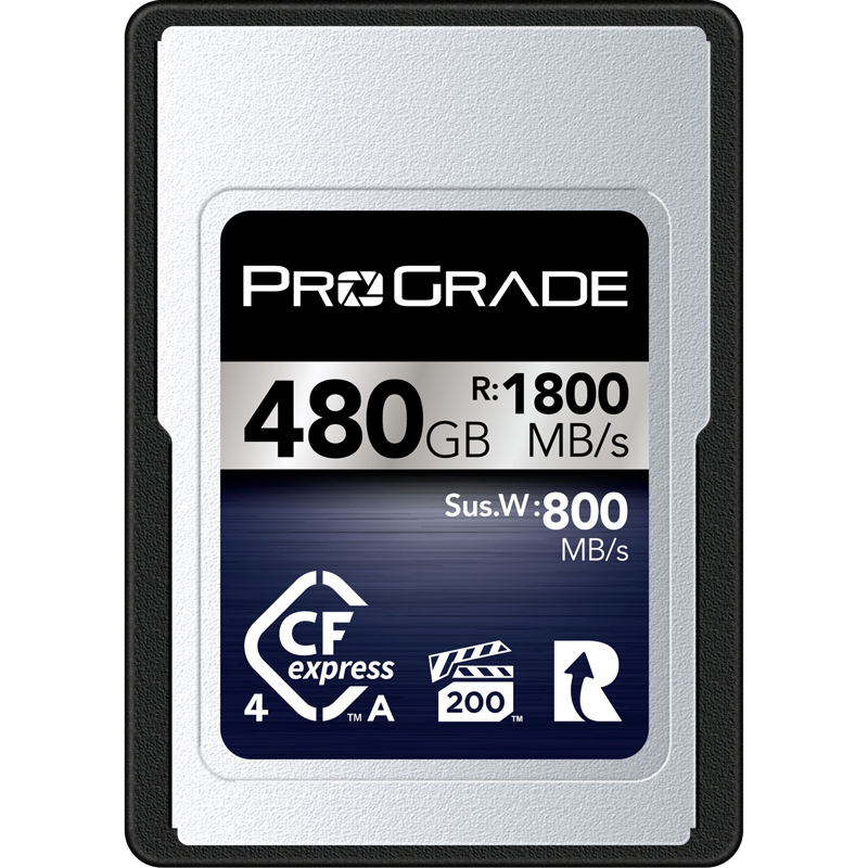 ProGrade Digital 480GB CFexpress Type A 4.0 Memory Card (Iridium)