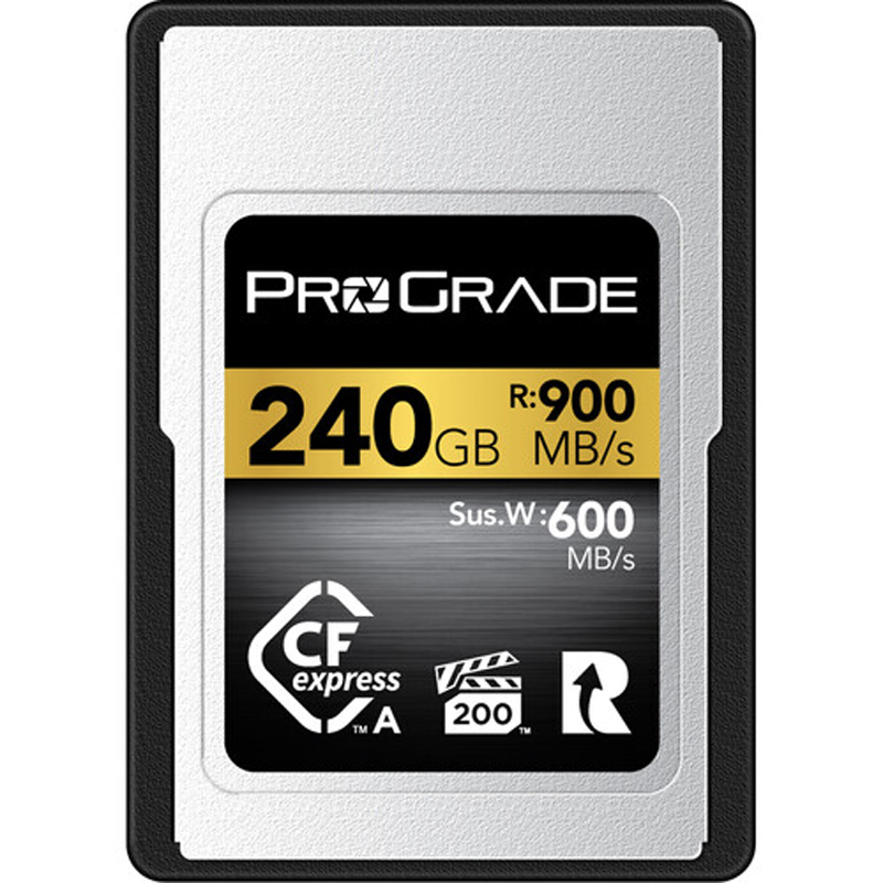 ProGrade Digital 240GB CFexpress 2.0 Type A Memory Card (Gold)