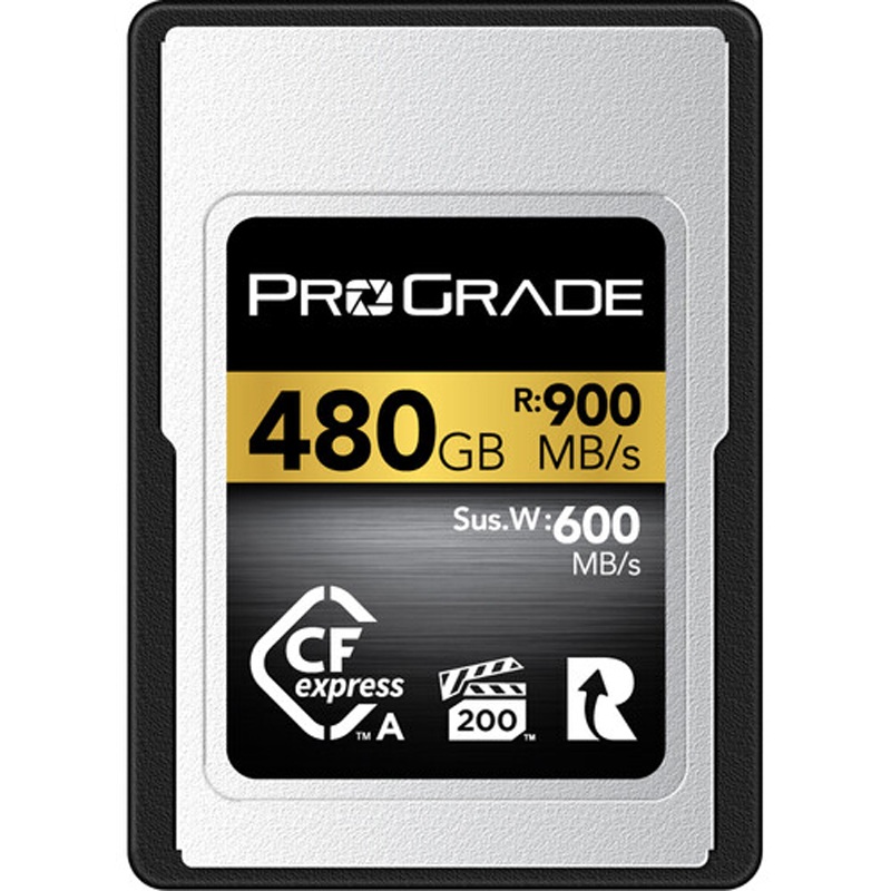ProGrade Digital 480GB CFexpress 2.0 Type A Memory Card (Gold)