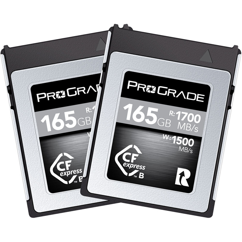 ProGrade Digital 165GB CFexpress 2.0 Memory Card Type B 2 Pack (Cobalt)