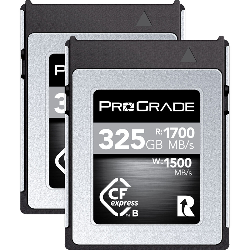 ProGrade Digital 325GB CFexpress 2.0 Memory Card Type B 2 Pack (Cobalt)