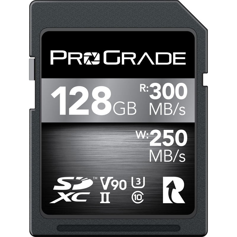 ProGrade Digital 128GB SDXC UHS-II V90 Memory Card (Cobalt)