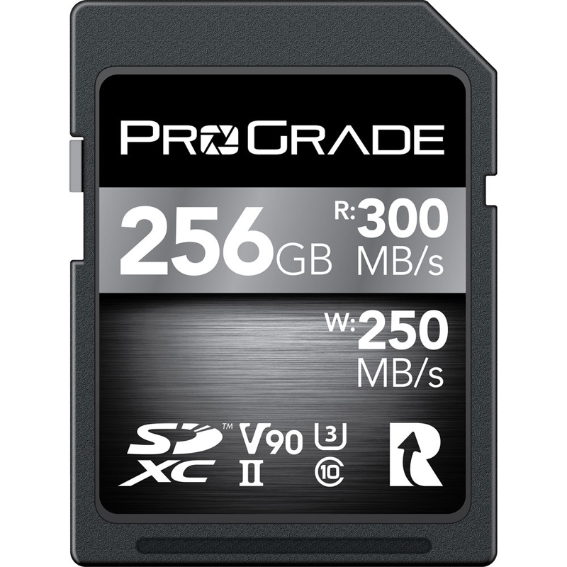 ProGrade Digital 256GB SDXC UHS-II V90 Memory Card (Cobalt)