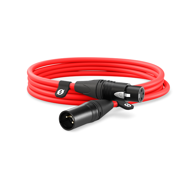 Rode XLR Cable 3m (Red)